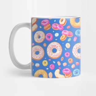 Deliciously Sweet Donut Pattern Design for Doughnut Lovers Mug